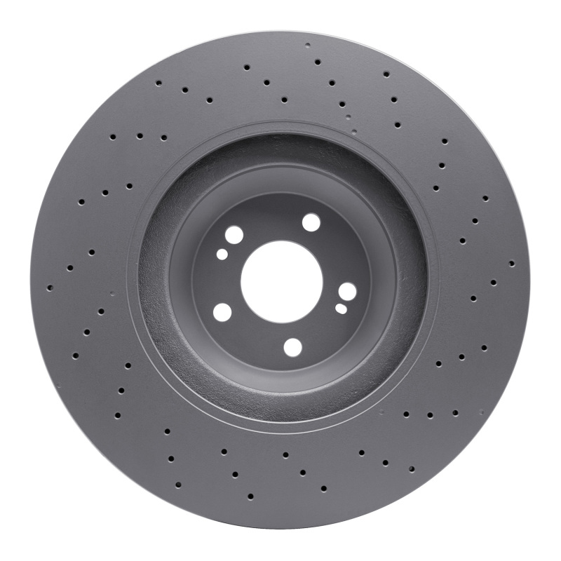 Mercedes-Benz Maybach S600 Brake Rotor (1) - Front - R1 Concepts - GeoSPEC Coated Rotor - Drilled - `15-`17